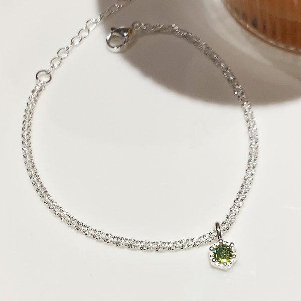 Pulsera de estrella de plata para mujer - Image 3