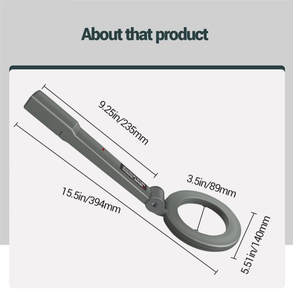 Detector de metales portátil de alta sensibilidad - Image 2
