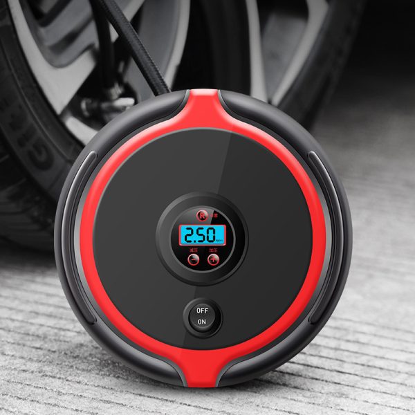 Compresor de aire eléctrico portátil para coche, inflador de neumáticos inalámbrico de 260 PSI y 12 V CC para motocicletas y automóviles - Image 5